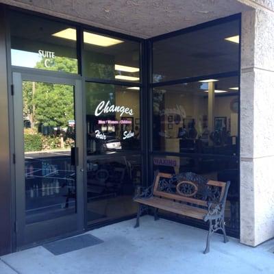 Changes entrance! Nice place...