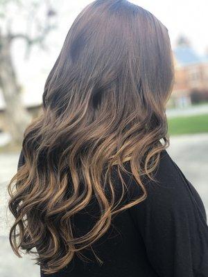 100% human hair extensions