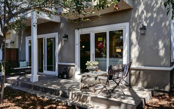 Turner Terrace San Mateo Townhouse-Backyard