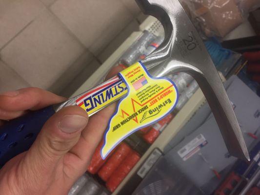 20 oz Estwing brick hammer $46.75