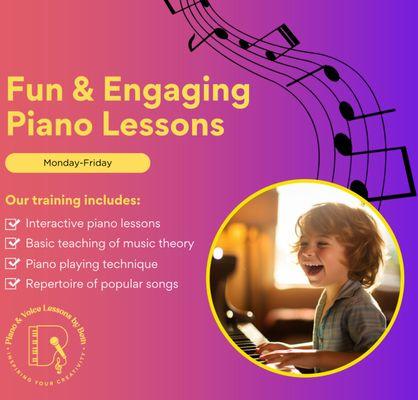Piano and Voice Lessons by Beth