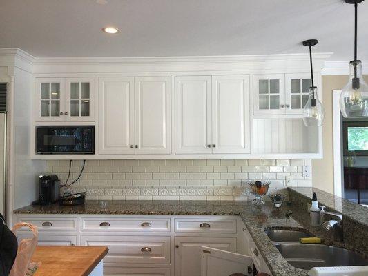 Painted cabinetry