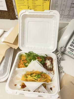 CARNE ASADA TACO AL PASTOR TACO DORADO TACO