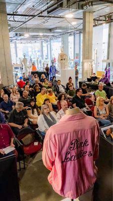 Auction happening live.