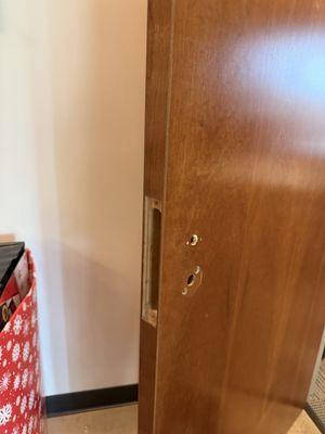 Mortise Mechanism Converted to standard Lever.