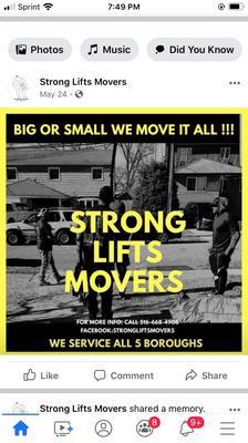 Strong Lifts Movers