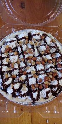 Peanut butter pie