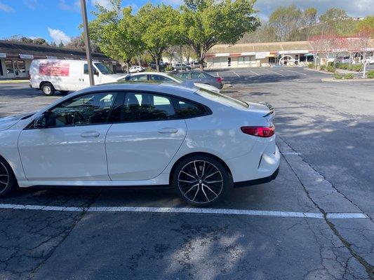 Rear job looks new and light is new