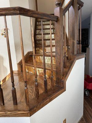 Staircase refinish