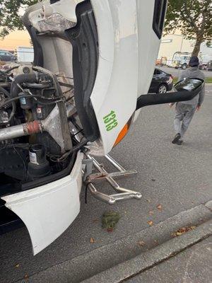 On road diesel repair