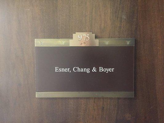 Esner, Chang & Boyer