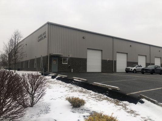 Outside of building