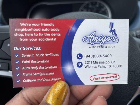 Amigo’s Auto Paint & Body