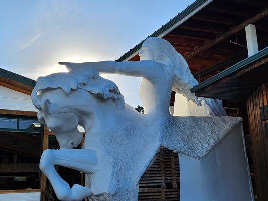 what the finished memorial will look like