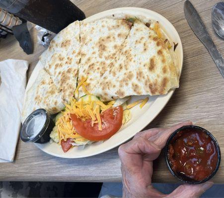 Chicken Fajita Quesadilla