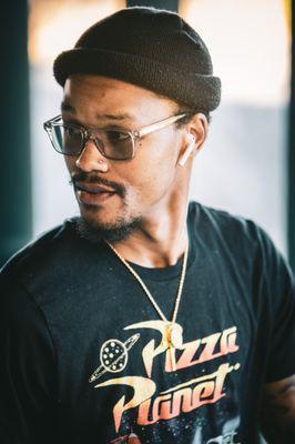 Myself, the barber Blair "Honor Club Cutts"