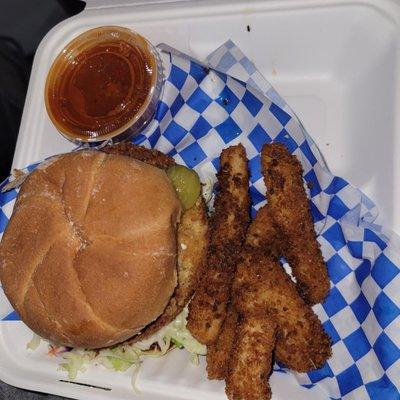 Vegan Chicken Sando Combo