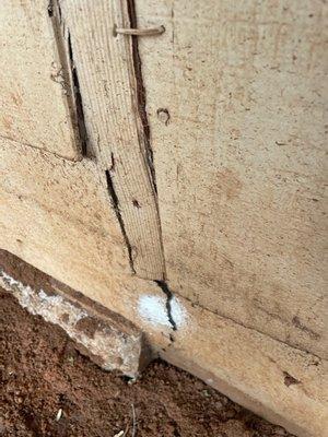 The foundation and engineering problem we contacted Sean about