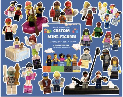 custom mini-figures!