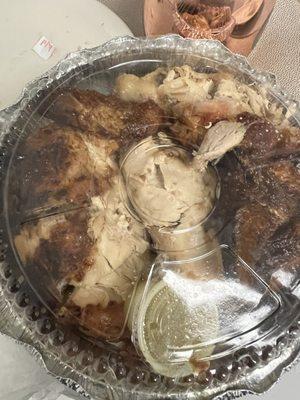 Whole rotisserie chicken
