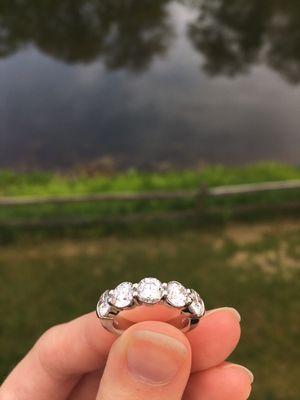 Diamond wedding band   2.5 tcw  Excellent cut GIA certified diamonds