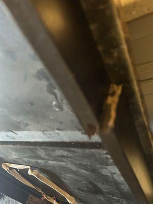 My experience table broken