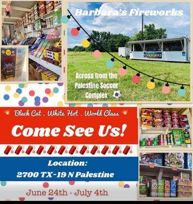 Barbara's Fireworks