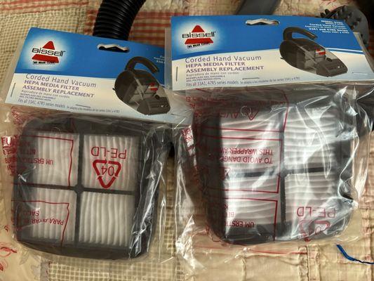 Brand new xtra filters I never used. Posted with review 08/16/25