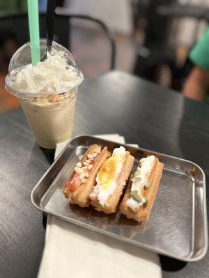 New Mexico flight (delicious) and  the churro shake (to die for).