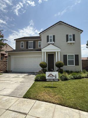 Exterior painting Upland Colonies