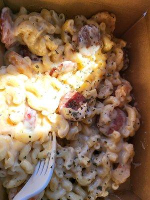 Holy cow. Amazing mac!! The Cajun was absolutely delicious, Gourmet Mac and Cheese for sure.