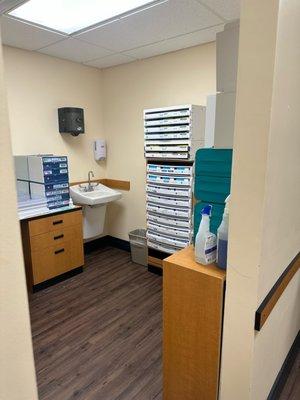 This room withholds all of our contact brands that we carry!