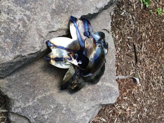 Host Pond logo in metal -- amazing detail and craftsmanship... Thanks Gary