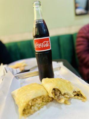 Tacos savoureux Coca cola