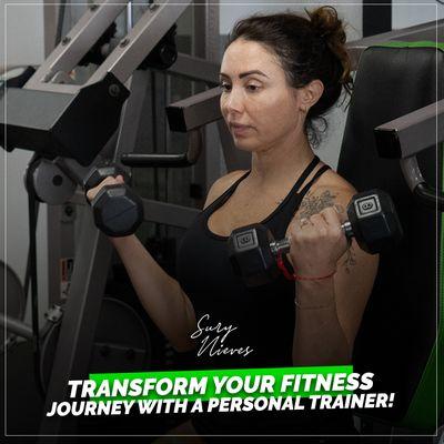 Your fitness transformation begins here! Say goodbye to plateaus and hello to progress with a dedicated personal trainer.