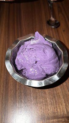 Ube ice cream
