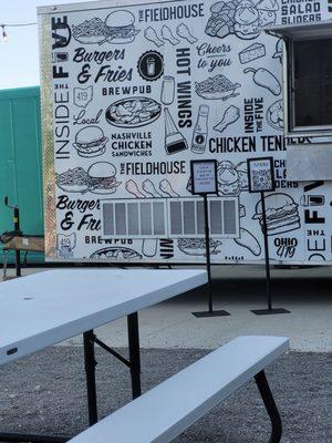 Inside the five- fieldhouse