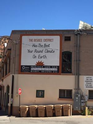 Downtown Bisbee, Arizona.