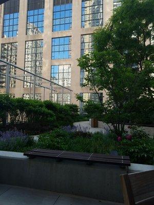 Dining al fresco with Mom