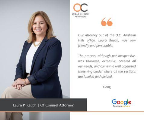 Client-centric service, providing you with a well-organized trust binder, including detailed instructions for your Trustees.