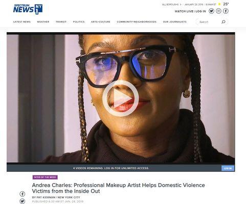 Press Coverage: NY1 New Yorker of the Week