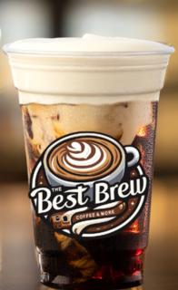 Our Signature drink made with our Small-Batch Cold Brew flavored with Cinnamon Bun Syrup and topped with Toasted Marshmallow cold foam!