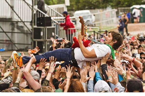 Crowd Surfing
