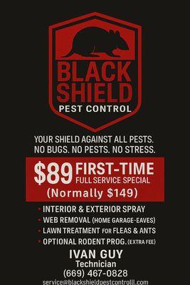 Black Shield Pest Control