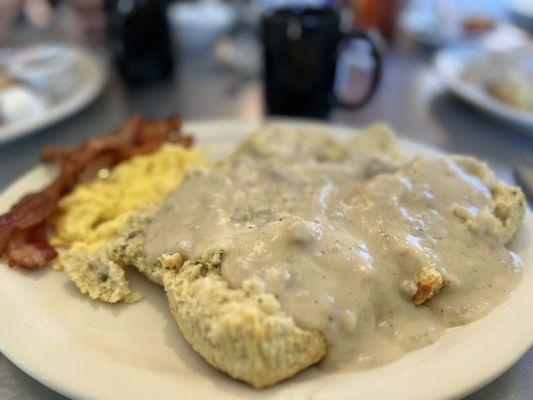 Biscuits and Gravy....yummmmm!