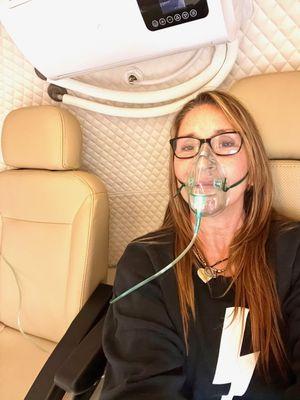 Inside our 2 person chamber