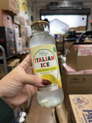 Alcoholic Italian Ice