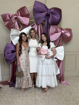 Two of my 3 beautiful daughters an my new grandbaby an I on Mother's Day 2025! Skin is still great an I am over due for my Botox...