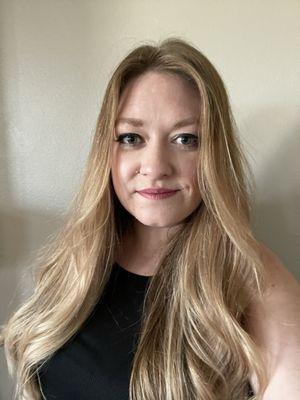 Natural warm blonde