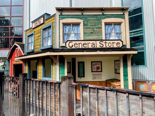 Outside General Store play area